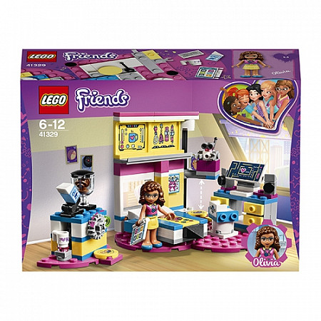 На картинке изображен Конструктор LEGO Friends Комната Оливии 41329 Конструктор LEGO Friends Комната Оливии 41329