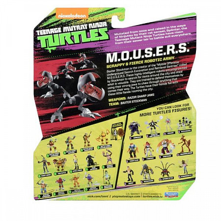 Игрушка Turtles Фигурка Маусеры 12 см 90528