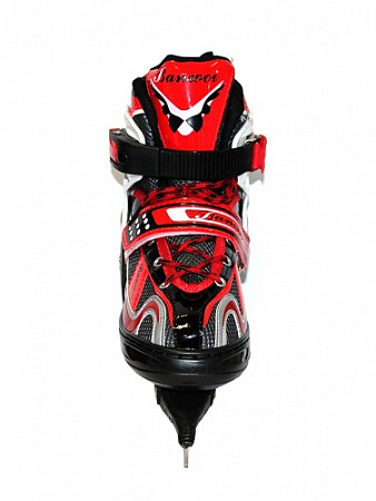 Коньки раздвижные Bradex black/red