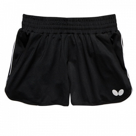 На картинке изображен Шорты теннисные Butterfly Aquila Lady black Шорты теннисные Butterfly Aquila Lady black