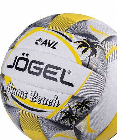 На картинке изображен Мяч волейбольный Jogel Miami Beach 1/25 Мяч волейбольный Jogel Miami Beach 1/25