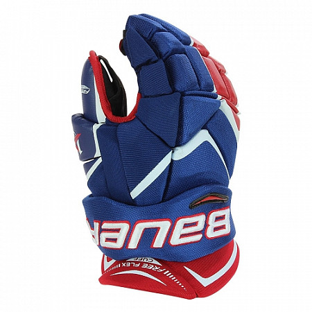 Перчатки хоккейные Bauer Vapor X100 Sr Blue/Red