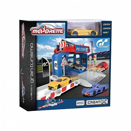 Игровой набор Majorette Creatix Gran Turismo + 1 машинка (212050002)