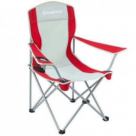 Кресло складное KingCamp Arms Chair 3818 red/gray