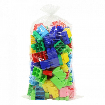 Конструктор Полесье Великан 162 элемента в мешке 7710