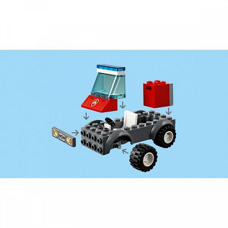На картинке изображен Конструктор LEGO City Пожар на пикнике 60212 Конструктор LEGO City Пожар на пикнике 60212