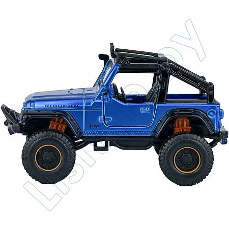 Машинка Maisto 2003 Jeep Wrangler Rubicon (21205) blue