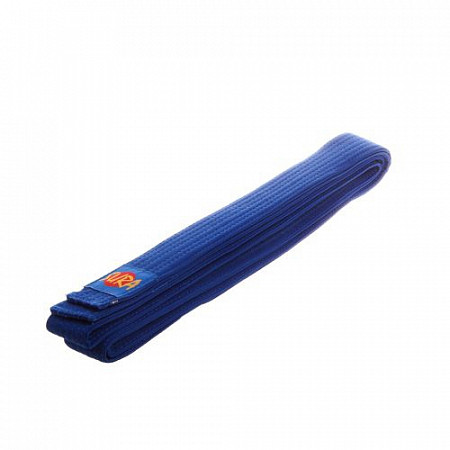Пояс для каратэ уплотненный 280 см blue