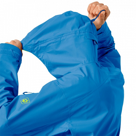 На картинке изображен Куртка мужская Jack Wolfskin Exolight Pro Jacket M brilliant blue Куртка мужская Jack Wolfskin Exolight Pro Jacket M brilliant blue