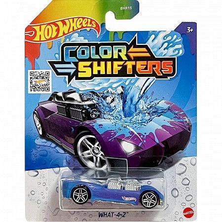 Машинка Hot Wheels Color Shifters What-4-2 (BHR15 FPC60) коллекция 2022