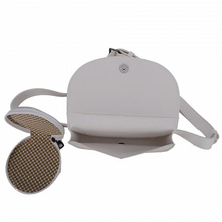 Поясная сумка женская Ors Oro OMS-0155 white