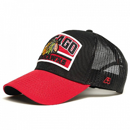 Бейсболка Atributika&Club NHL Chicago Blackhawks 28160 black/red