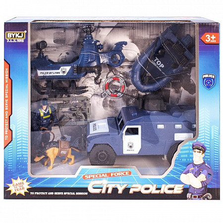 Игровой набор Maya Toys Полицейская служба 8836B