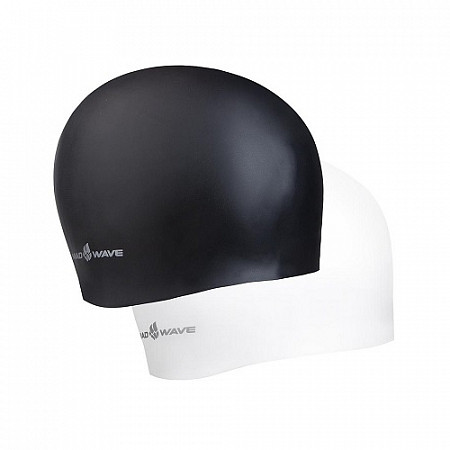 Шапочка для бассейна (плавания) взрослая Mad Wave Reverse Champion black/white