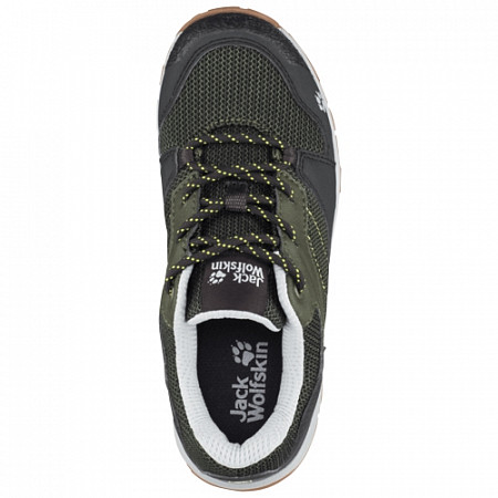 Кроссовки детские Jack Wolfskin Mtn Attack 3 Low K khaki / phantom