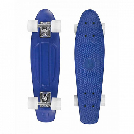 На картинке изображен Penny board (пенни борд) PlayLife Vinyl 880107 blue Penny board (пенни борд) PlayLife Vinyl 880107 blue