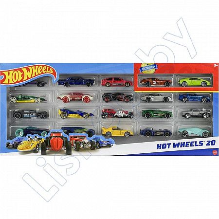 Набор автомобилей Hot Wheels 20 шт. (H7045 №2)