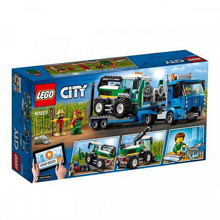 Конструктор LEGO City Транспортировщик для комбайнов 60223