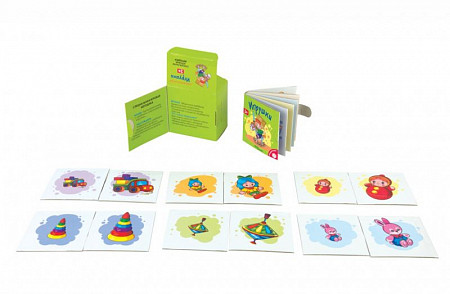 Развивающий комплект Step Puzzle Игрушки Книжка+игра SP-76171