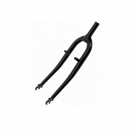 Вилка Force 28", (1" резьбовая) под V-brake black 13001