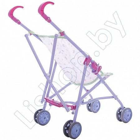 На картинке изображен Коляска для кукол Simba New Born Baby (105525052) violet Коляска для кукол Simba New Born Baby (105525052) violet