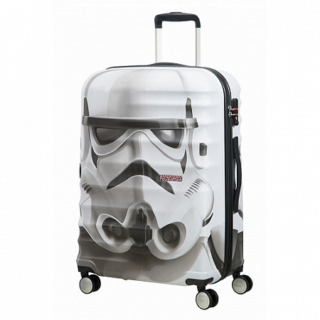 Чемодан средний American Tourister Wavebreaker Disney 31C*15 006 grey