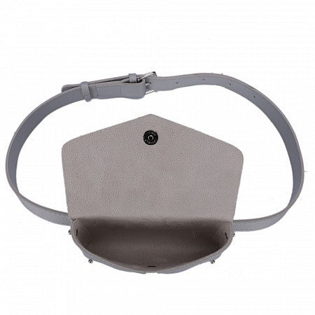 Поясная сумка женская Ors Oro OMS-0150 silver