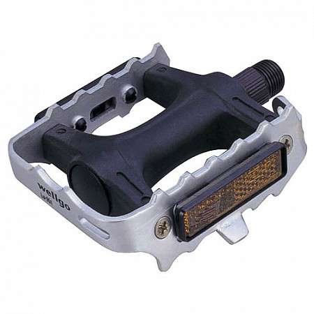 На картинке изображен Педали Wellgo lu-951s мтв. 9/16" black/silver ZTB10540 Педали Wellgo lu-951s мтв. 9/16" black/silver ZTB10540