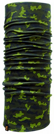 Бандана Buff Cyclone Green Hunt зеленая