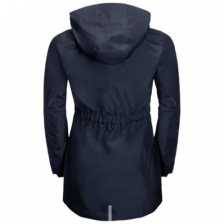 Куртка детская Jack Wolfskin Hidden Falls Jacket Girls midnight blue