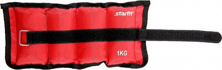 Утяжелители Starfit WT-401 (1 кг) red