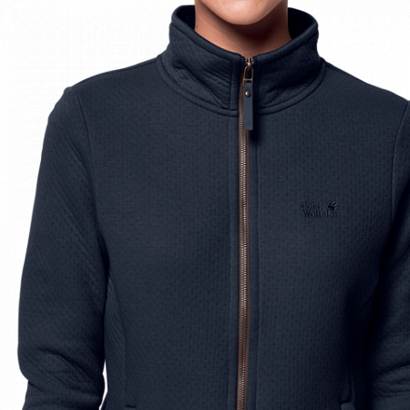 Джемпер женский Jack Wolfskin Natori Jacket W midnight blue