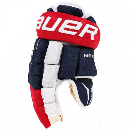 Перчатки хоккейные Bauer Nexus 800 Sr Navy/Red/White