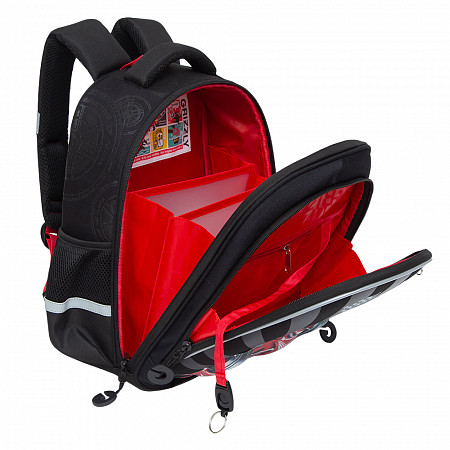 Рюкзак школьный GRIZZLY RAz-187-9 /1 black