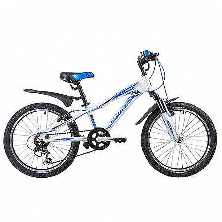 На картинке изображен Велосипед Novatrack Lumen 20" (2019) White 20AH6V.LUMEN.WT9 Велосипед Novatrack Lumen 20" (2019) White 20AH6V.LUMEN.WT9