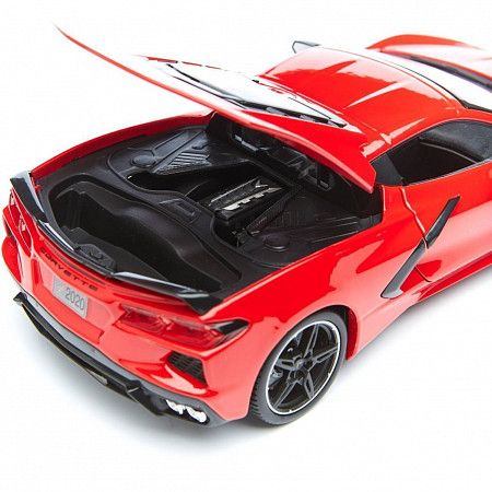 Машинка Maisto 1:18 2020 Chevrolet Corvette Stingray (31447) red