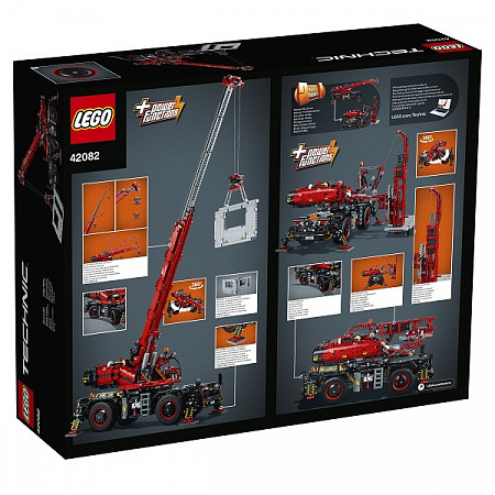 Конструктор LEGO Technic Подъёмный кран для пересечённой местности 42082