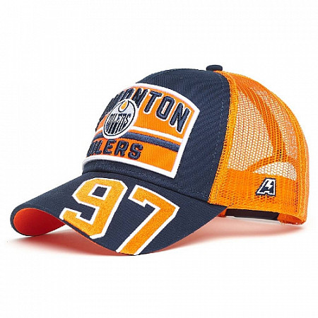 Бейсболка Atributika&Club NHL Edmonton Oilers 31340 blue/orange