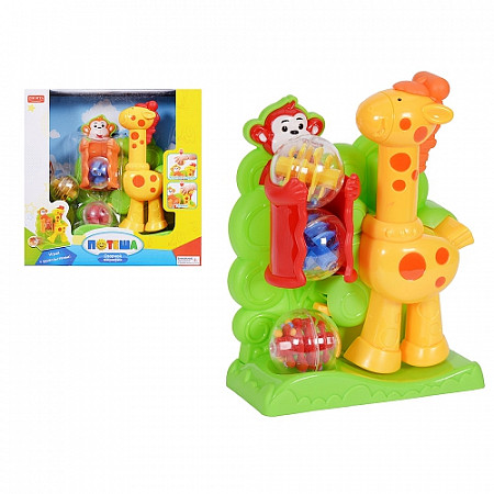 Развивающая игрушка Озорной жирафик Потеша ZYB-B2290