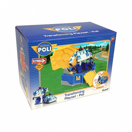 Игровой набор Robocar Poli Кейс для трансформера Поли 12,5 см без машинки 83076