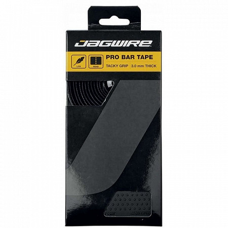 На картинке изображен Оплётка руля Jagwire Pro bar tape BRT000 black ZJG20188 Оплётка руля Jagwire Pro bar tape BRT000 black ZJG20188