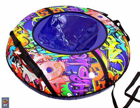 Тюбинг Тяни-Толкай Оксфорд Graffiti автокамера 107см multicolour