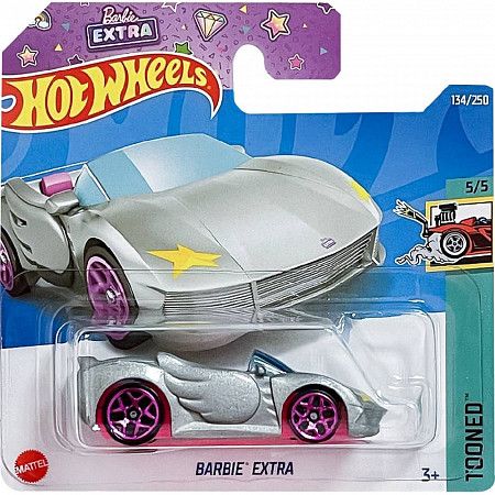 Машинка Hot Wheels Базовой коллекции Barbie Extra 134/250 (5785 HCT35) mainline 2022