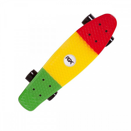 Penny board (пенни борд) RGX PNB-05 22" Green/Yellow/Red
