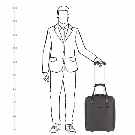 Дорожная сумка на колесах Polar П7090 blue