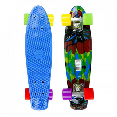 Penny board (пенни борд) Maxcity Plastic Board Smash small multicolor