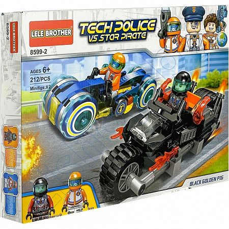 Конструктор UniToys Tech Police vs Star Pirate (8599-2)