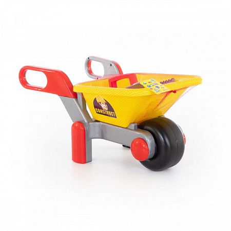 Тачка Полесье Construct №4 и Набор каменщика 38029