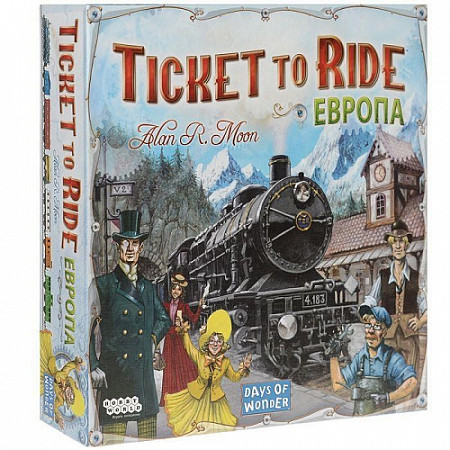 Настольная игра Hobby World Ticket to Ride: Европа 1032