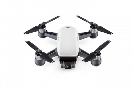 На картинке изображен Квадрокоптер DJI Spark Alpine White Квадрокоптер DJI Spark Alpine White